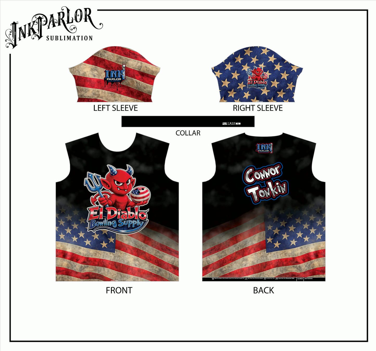 1776 Jersey Black