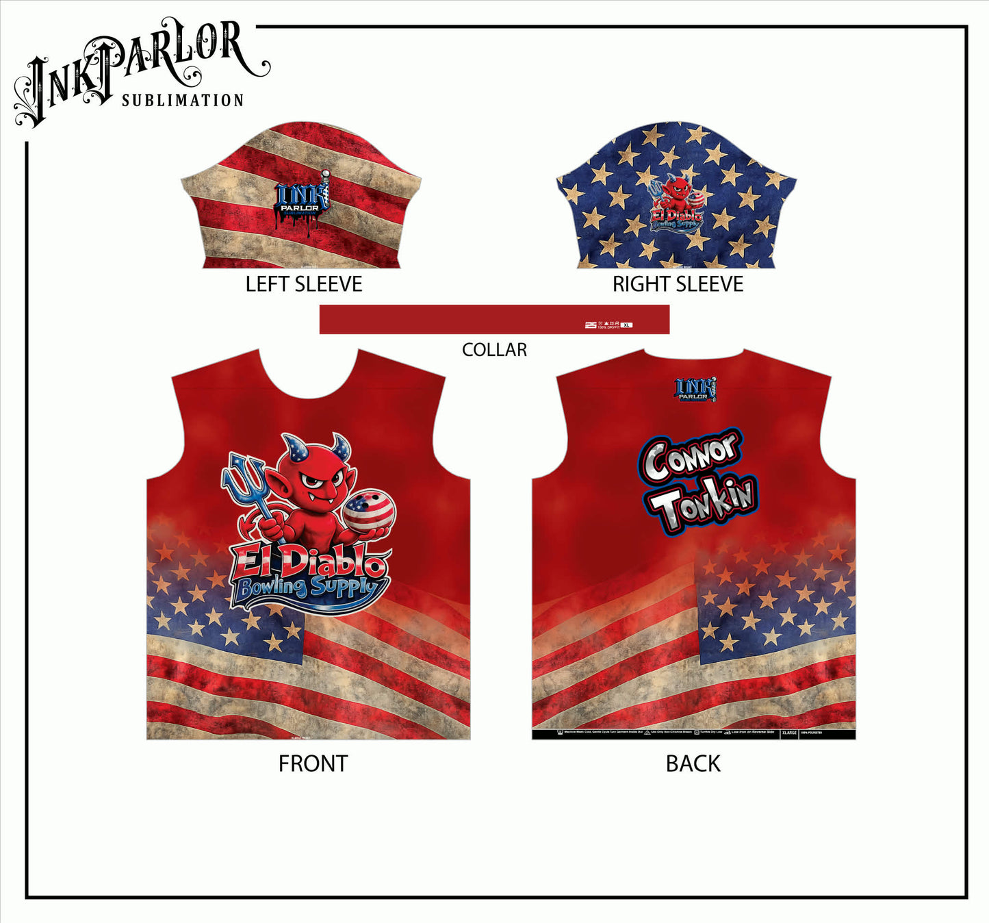 1776 Jersey Red